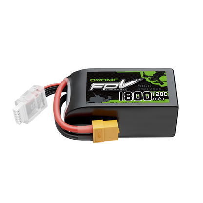 OVONIC 1800mAh 4S 120C 14.8V R-Line Version 3.0 Lipo Battery with XT60 Plug