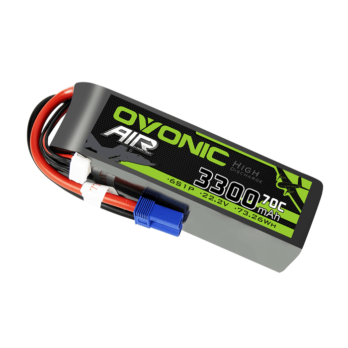Ovonic 70C 6S 3300mAh 22.2V LiPo Battery for RC boat