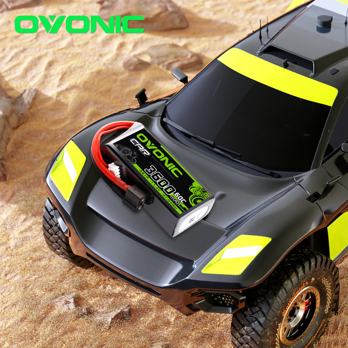 Ovonic 3S 3600mAh 60C 11.4V LiHV Battery w/IT03 Plug