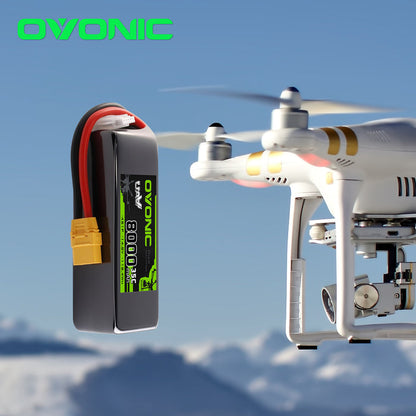Ovonic 4S 8000mAh 35C 14.8V LiPo Battery w/XT90 Plug