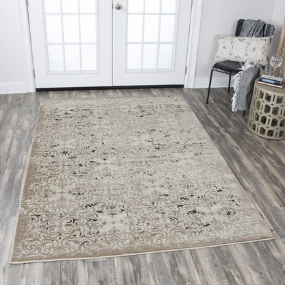 Paciano Area Rugs PC105 Taupe By Rug Depot Home