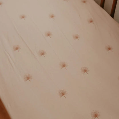 Palmetto Organic Fitted Bassinet Sheet/Change Pad Cover