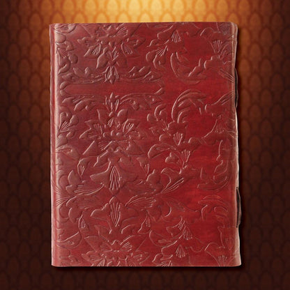 Pencil Lock Leather Journal