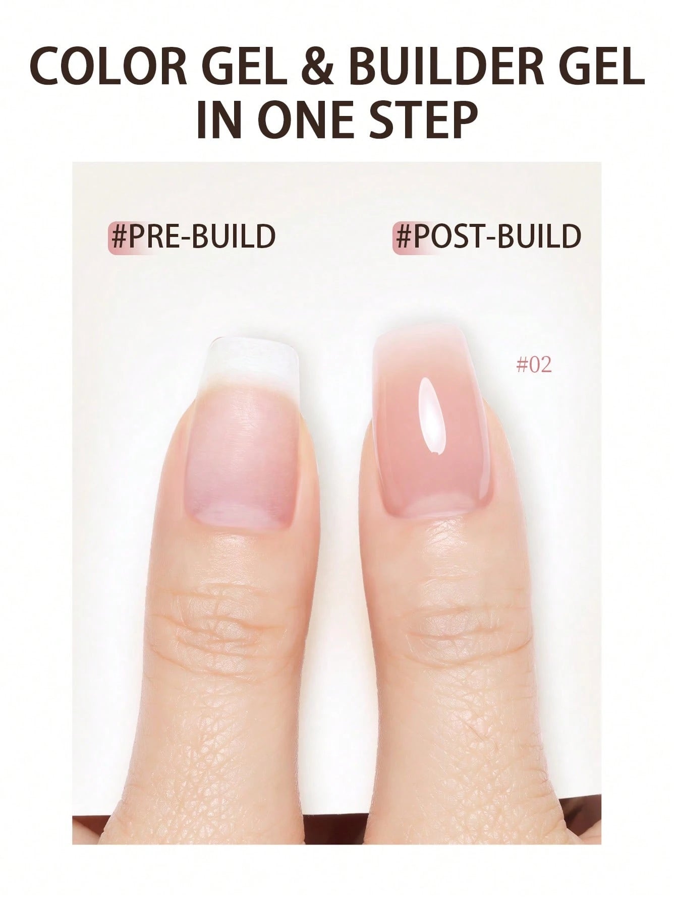 PERFECT COLOR 1pc/20g Rubber Base Coat, 12ml Extension Gel, Jelly Texture Extension Gel, Double-Ended Extension Pen, Nude/Clear/Pink Gel Polish For Nail Strengthening, Removable UV/LED Gel, Suitable F