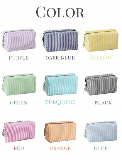 Personalized Bridesmaid Makeup Bag, Tulle Girls Cosmetic Bag, Large Capacity Makeup Bag, Bridesmaid & Bride Gift, Cosmetic Storage Bag, Embroidered Toiletry Bag, Embroidered Makeup Bag, Bridesmaid Mak