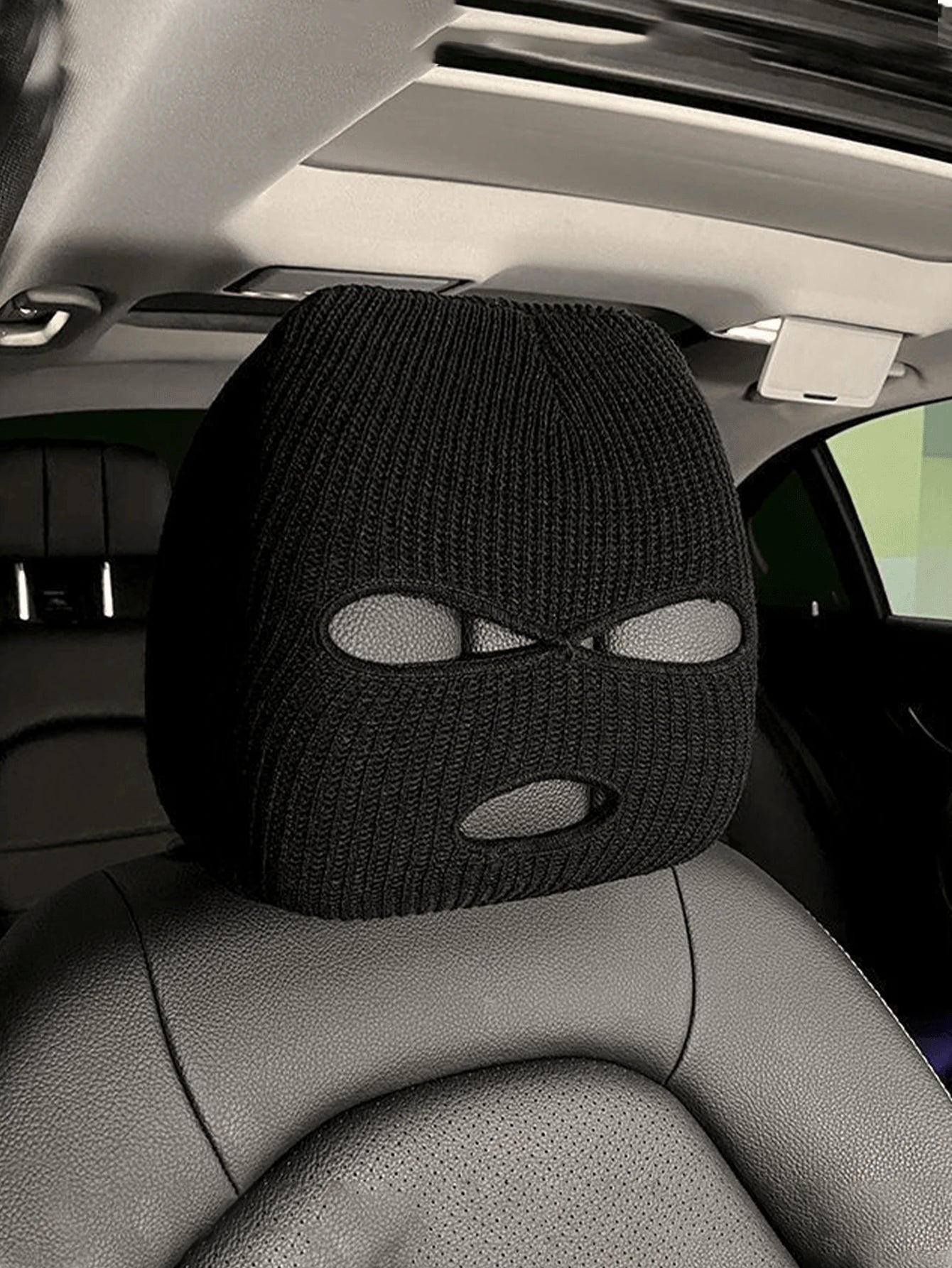 Personalized Funny Car Headrest Cover, Universal Size Fits Most Vehicles, Auto Accessories