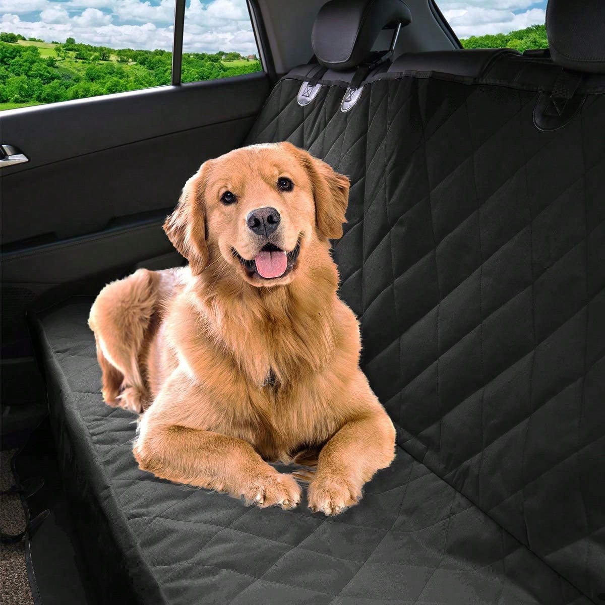 Pet Car Seat Cover Dog Scratch-Resistant Waterproof Universal Rear Seat Pet Mat Pet Supplies