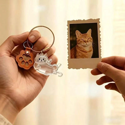 Pet Cat Hair Memorial Pendant With Cute Cat Hair Storage Box| Portable Pet Lover Accessory| Cat/Dog Shed Hair Collection Jar- Suitable As Memorial Gift Or Condolence Gift For Those Who Have Lost Th