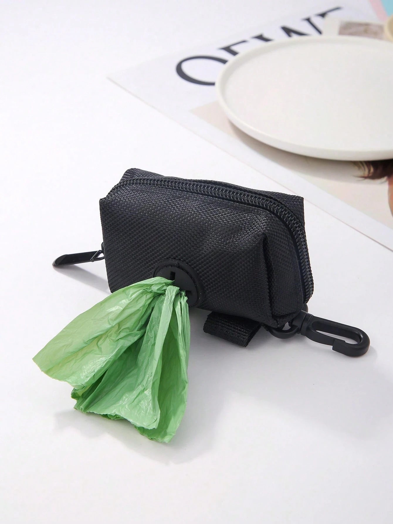 Pet Waste Bag Dispenser- Convenient Portable Dog Poop Bag Holder