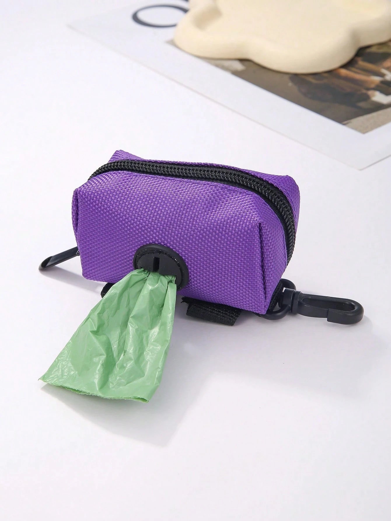 Pet Waste Bag Dispenser- Convenient Portable Dog Poop Bag Holder