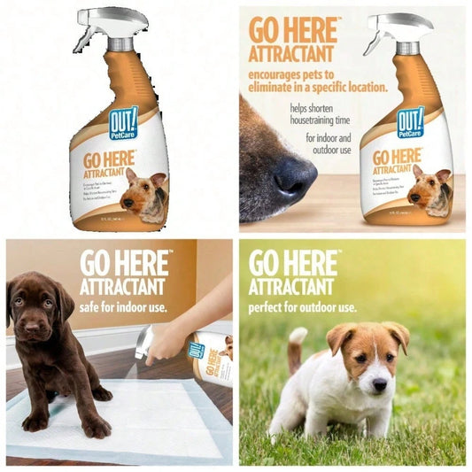 Petcare Go Here Potty Training Attractant Spray, 32oz.