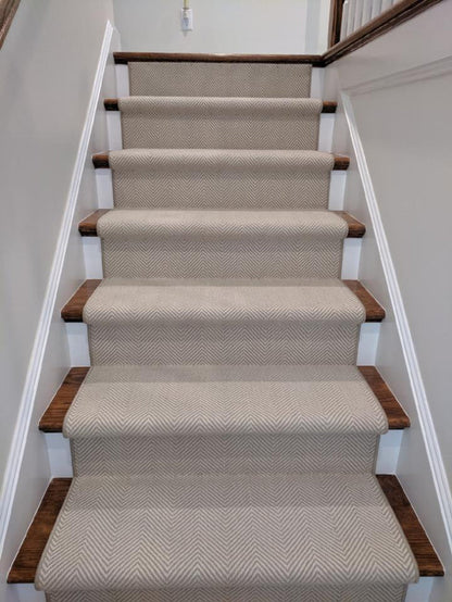 Peter Island Grey PTR-75 Custom Installation By Rug Depot Home