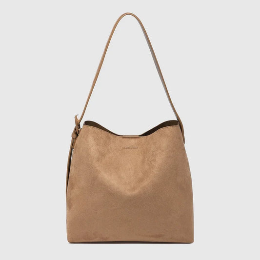 Peyton Suedette Shoulder Bag