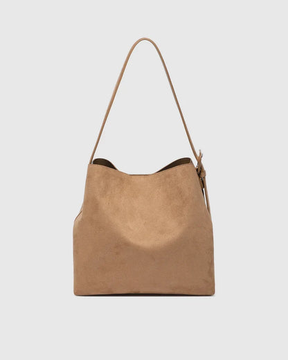 Peyton Suedette Shoulder Bag