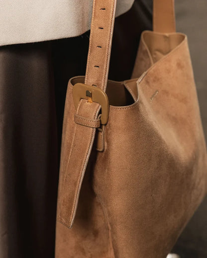 Peyton Suedette Shoulder Bag