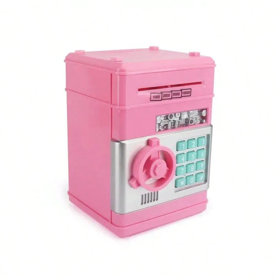 Piggy Bank Cash Coin Can ATM Bank Electronic Coin Money Bank For Kids Age 3-12, Money Savings Box Mini ATM Coin Bank Toys Gifts For 3 4 5 6 7 8 9 10 11 12 Year Old Boys Girls