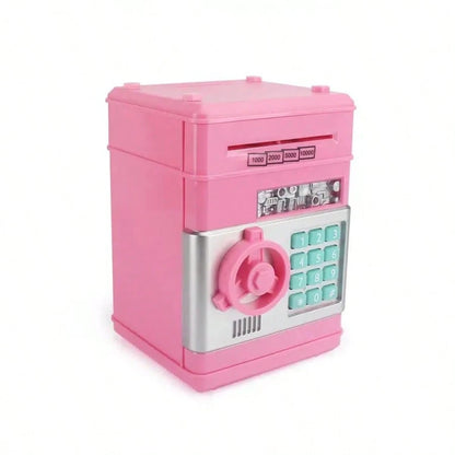 Piggy Bank Cash Coin Can ATM Bank Electronic Coin Money Bank For Kids Age 3-12, Money Savings Box Mini ATM Coin Bank Toys Gifts For 3 4 5 6 7 8 9 10 11 12 Year Old Boys Girls