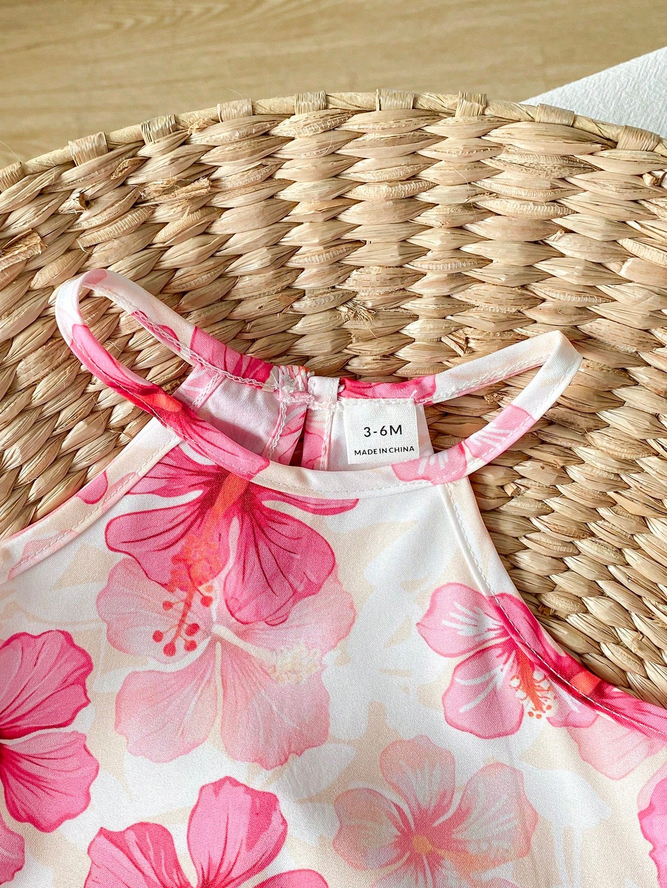 Playful Pals 2pcs Baby Girl Toddler/Newborn 0-3Y Spring/Summer Dopamine Cute Casual Pink Hot Pink Vacation Sleeveless Top + Shorts Set Infant Outfit Party Beach
