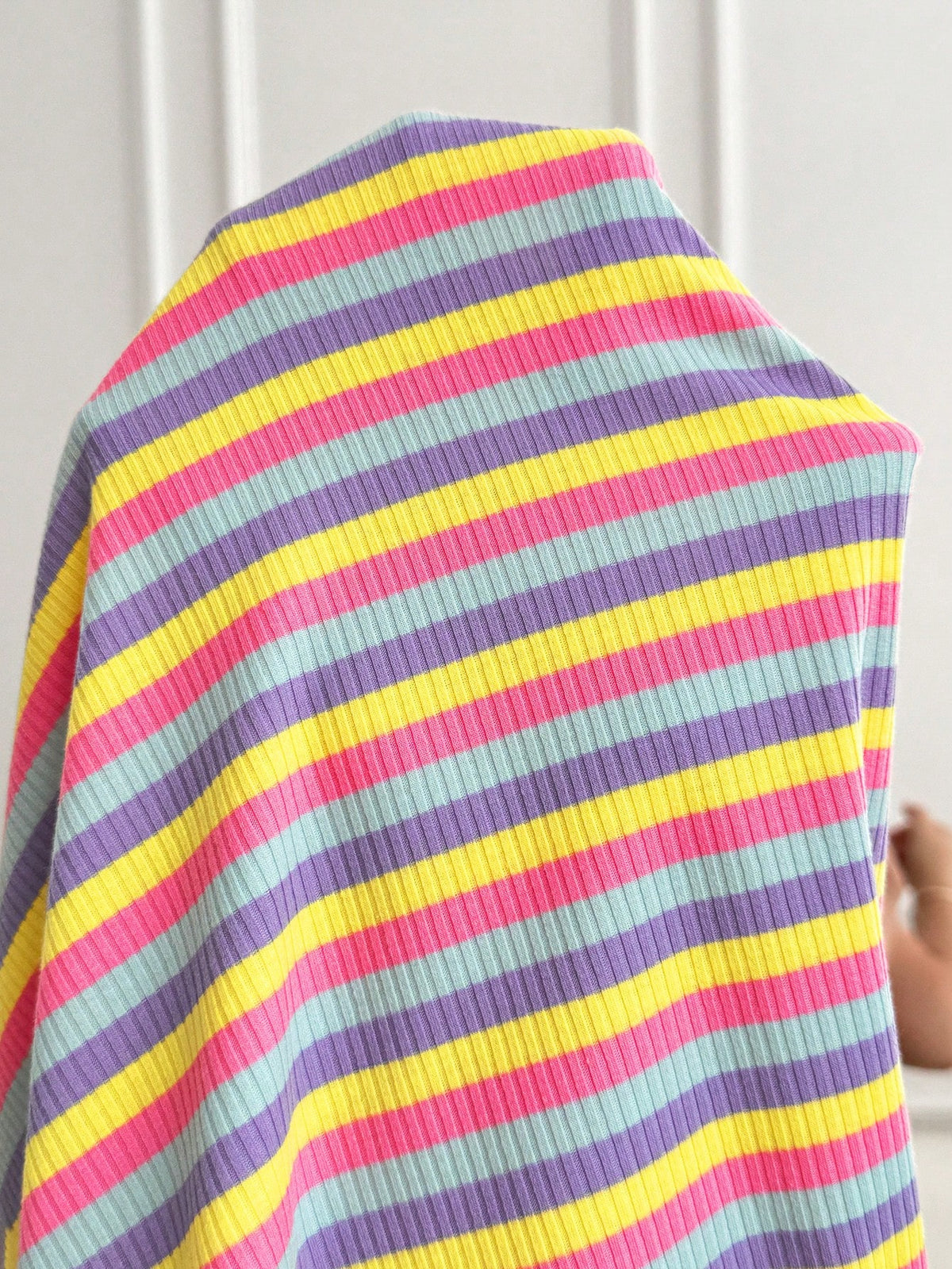Plussiva Maternity Plus Size Striped Fitted Casual Camisole Dress