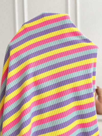 Plussiva Maternity Plus Size Striped Fitted Casual Camisole Dress