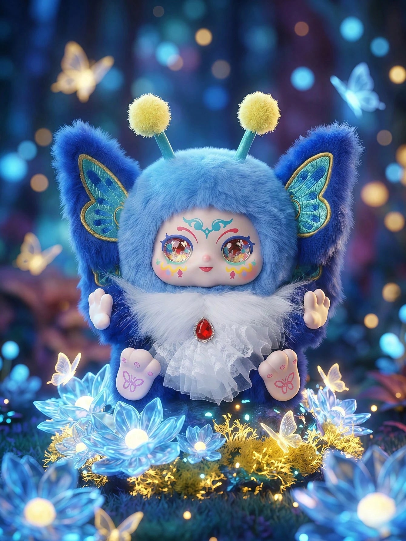 POKOJA LAND Blind Box (Non-Plush Filling), Suitable As Holiday Gift For Friends