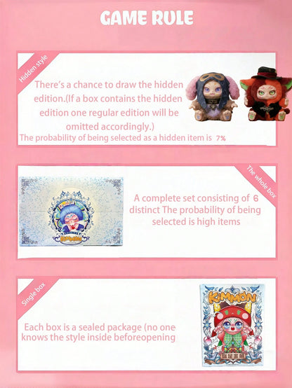 POKOJA LAND Blind Box (Non-Plush Filling), Suitable As Holiday Gift For Friends