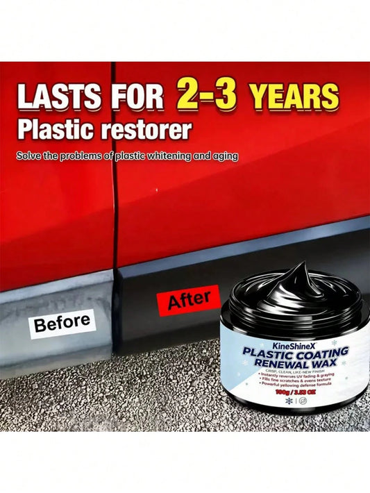 Polishing And Repair Paste For Automotive Leather Seats, Dashboards, And Center Consoles; Scratch Repair For Rubber And Plastic Parts And Bumpers; Tire Touch-Up Wax; Automotive Accessories.