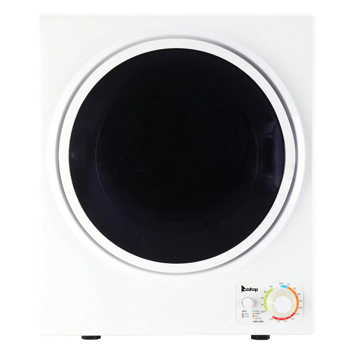 Portable Dryer For Small Loads, 1.6 Cu.Ft Compact Clothes Dryer With Viewing Window, Perfect For Baby Clothes & Apartments| Big Drying In Small Spaces