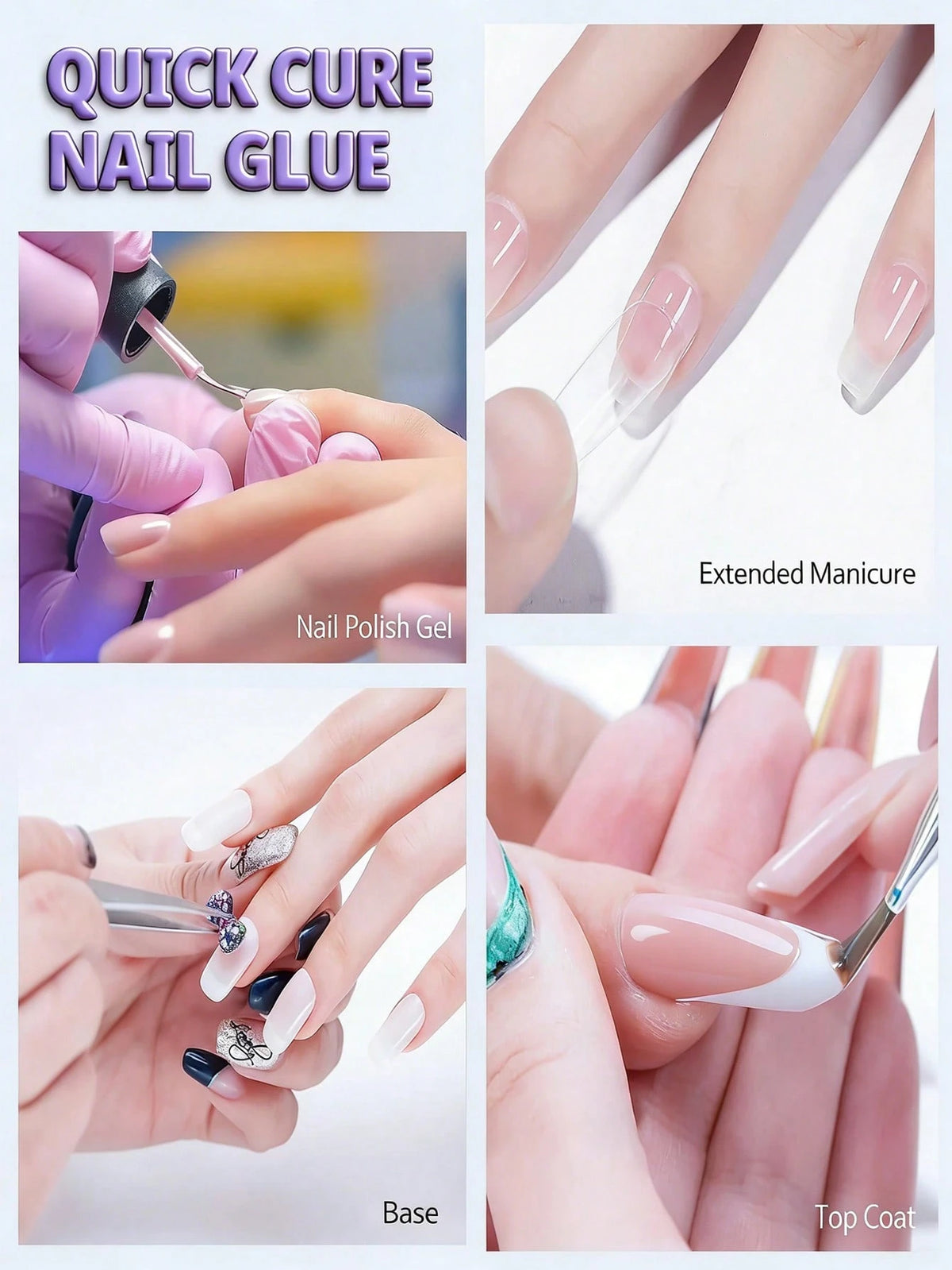 Portable Nail Polish Gel Dryer, Gel Nail Polish Glue Dryer, Handheld Nail Lamp, USB Mini Nail Dryer Lamp, 180mAh Battery UV LED Nail Lamp Suitable For All Nail Gels, Home & Salon Manicure Tool, Nail A