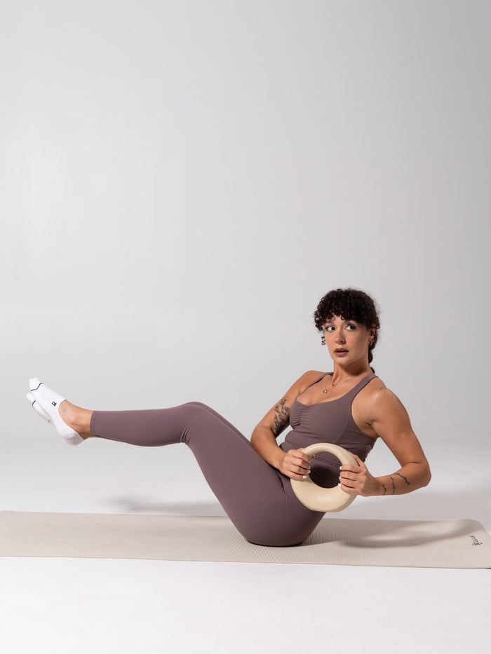 Poshknit Legging - Mocha Berry