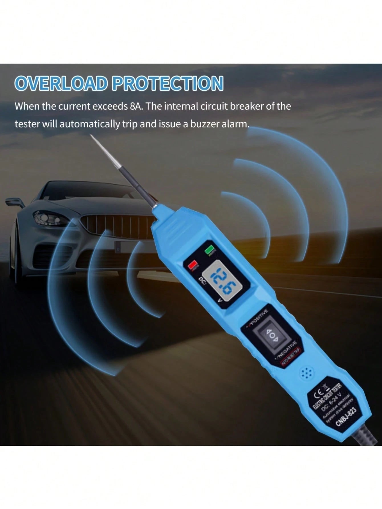 Power Supply Circuit Test Probes Test Short Circuit Tester Continuity Tester Protection