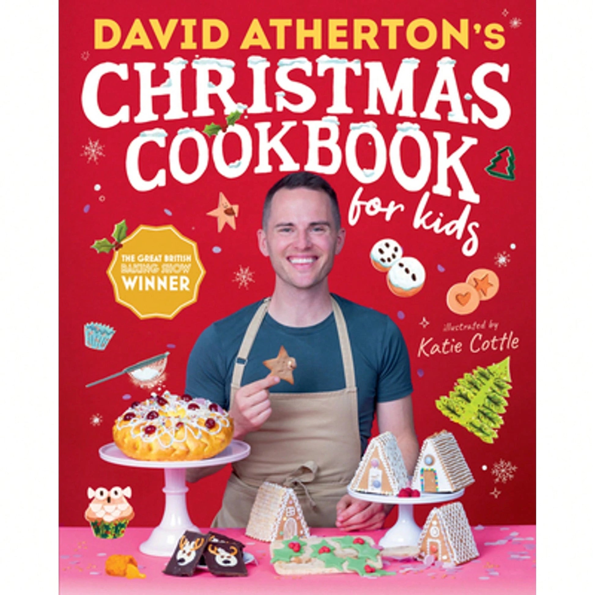 Pre-Owned David Atherton's Christmas Cookbook For Kids (Hardcover) By David Atherton