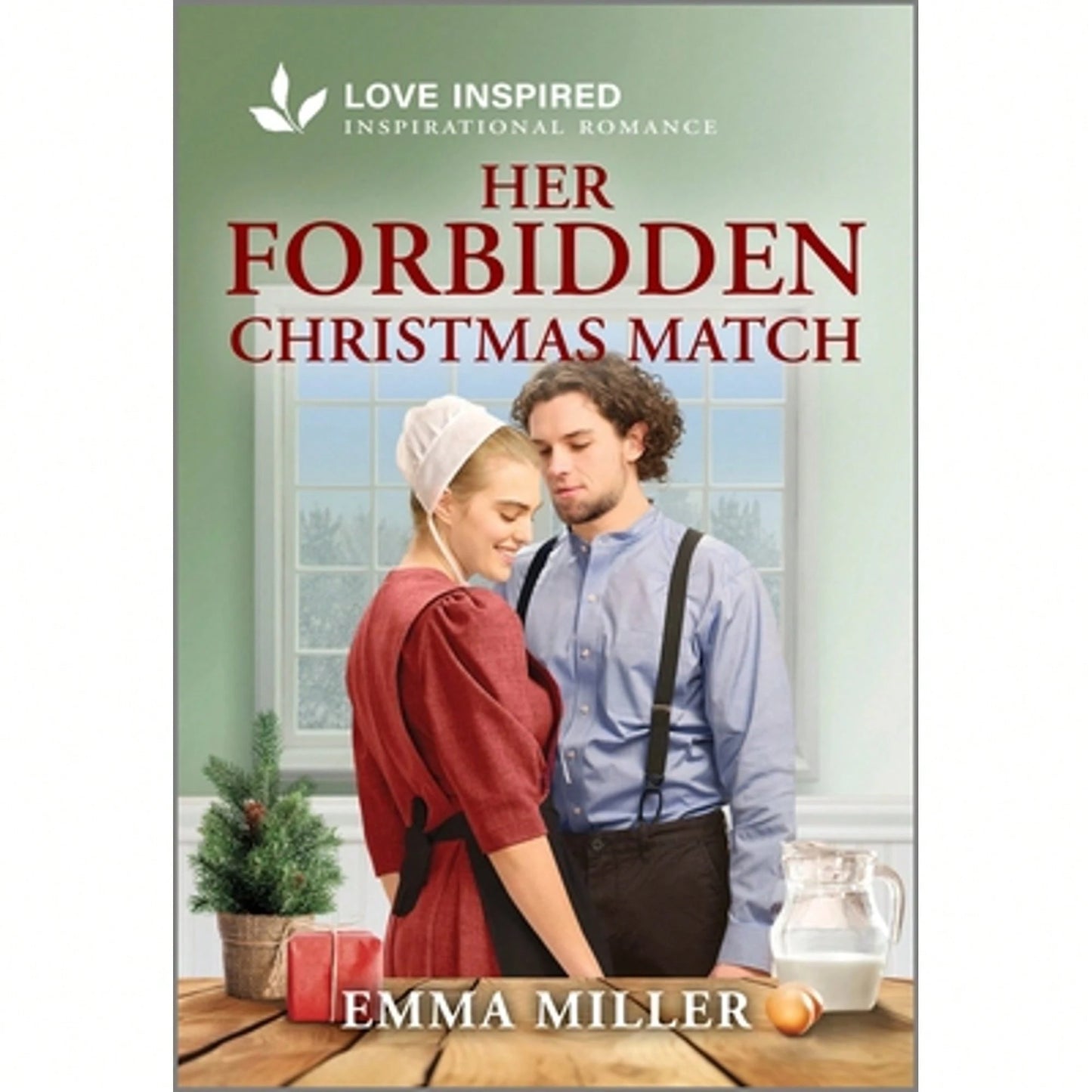 Pre-Owned Her Forbidden Christmas Match: An Uplifting Inspirational Romance (Paperback) By Emma Miller