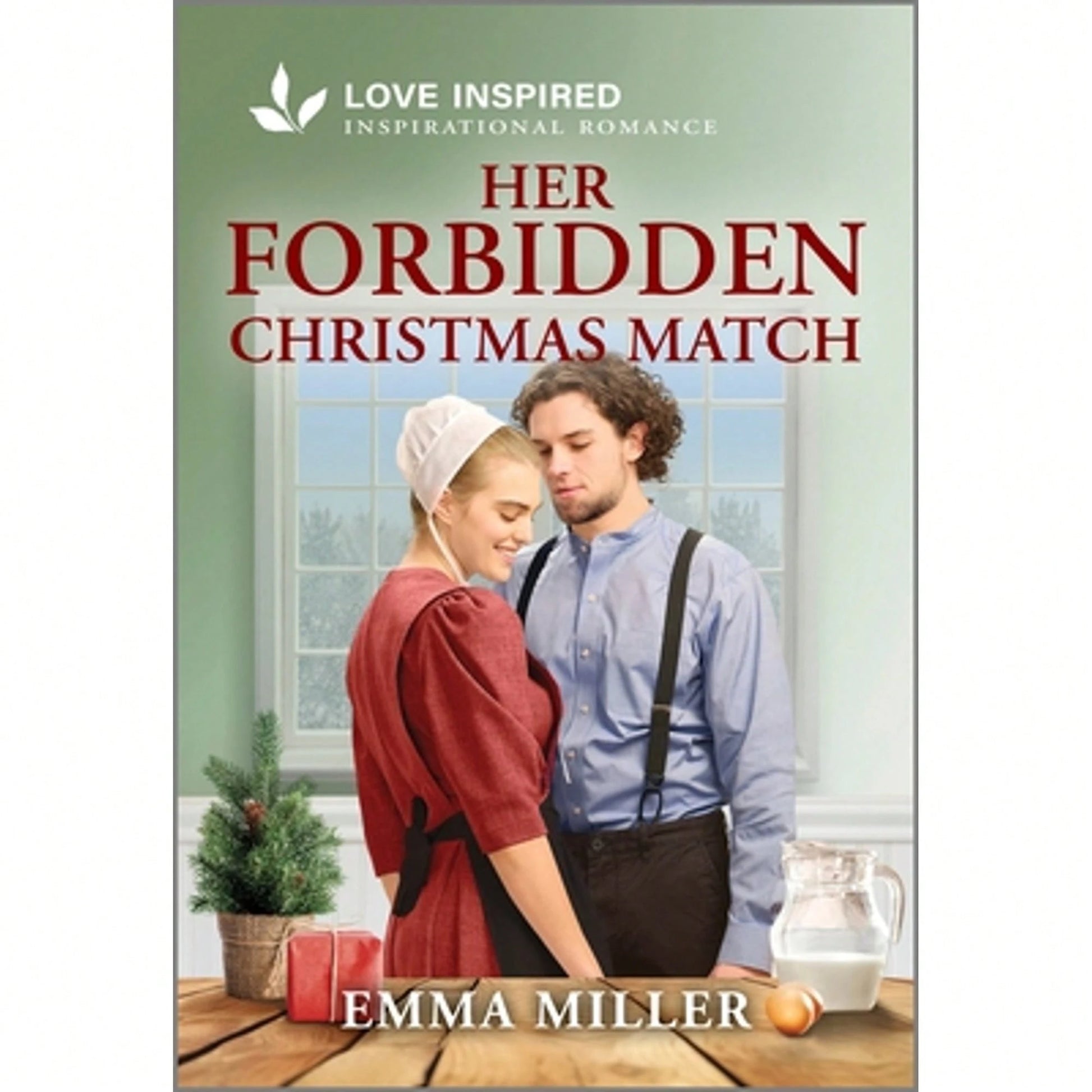 Pre-Owned Her Forbidden Christmas Match: An Uplifting Inspirational Romance (Paperback) By Emma Miller