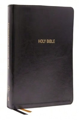 Pre-Owned KJV, Thinline Bible, Large Print, Imitation Leather, Red Letter Edition (Hardcover) By Thomas Nelson