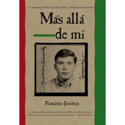 Pre-Owned Mas Alla De Mi: Reaching Out (Spanish Edition) (Paperback) By Francisco Jiménez