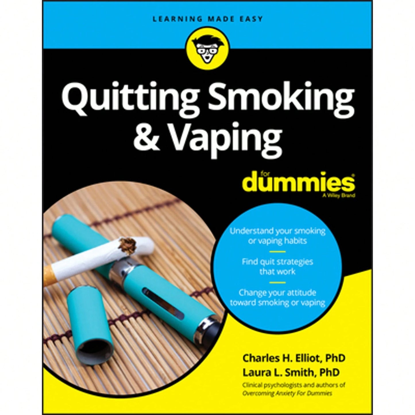 Pre-Owned Quitting Smoking & Vaping For Dummies (Paperback) By Charles H. Elliott, Laura L. Smith