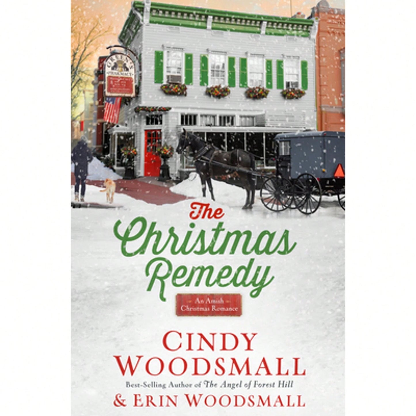 Pre-Owned The Christmas Remedy: An Amish Christmas Romance (Hardcover) By Cindy Woodsmall, Erin Woodsmall