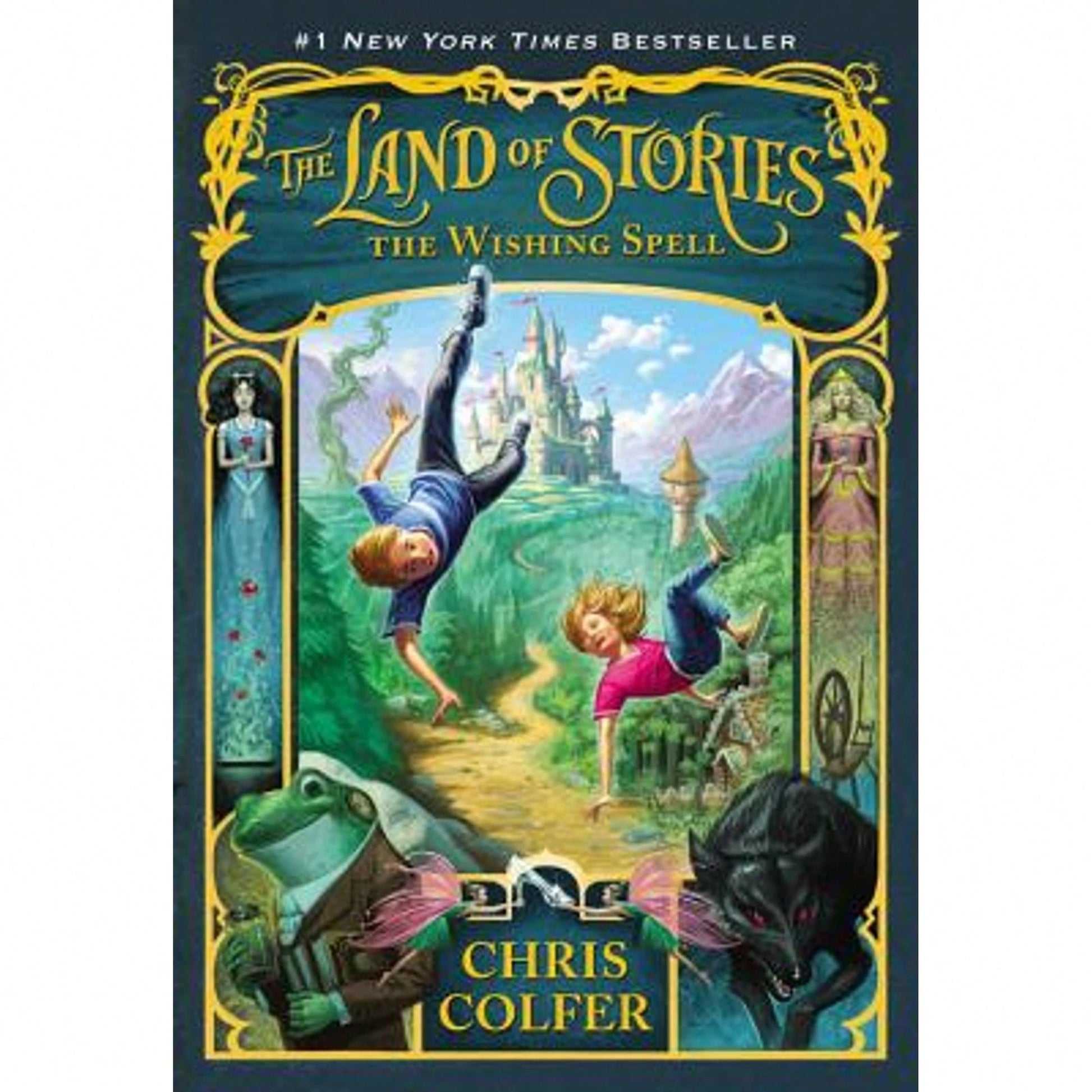 Pre-Owned The Land Of Stories: The Wishing Spell (Paperback) By Chris Colfer