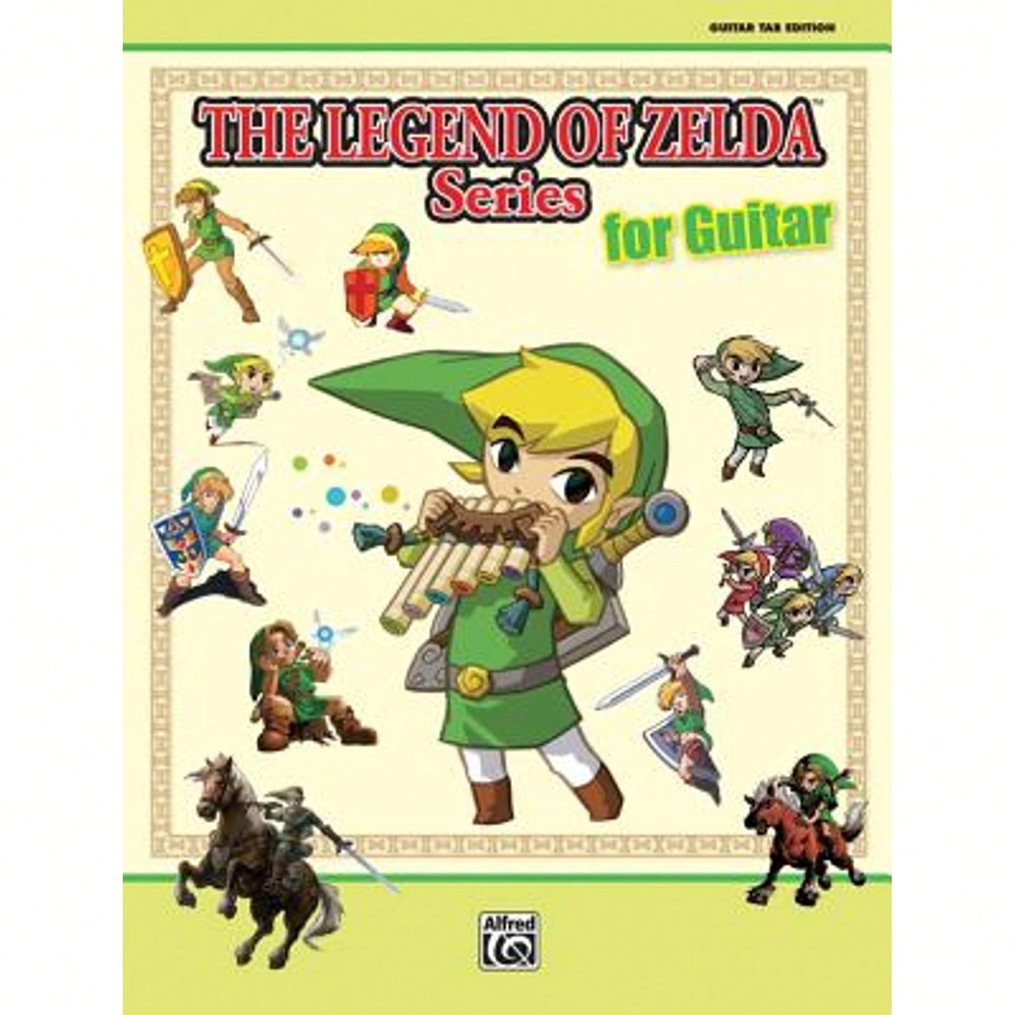 Pre-Owned The Legend Of Zelda Series For Guitar: Guitar Tab (Paperback) By Koji Kondo, Kozue Ishikawa, Toru Minegishi