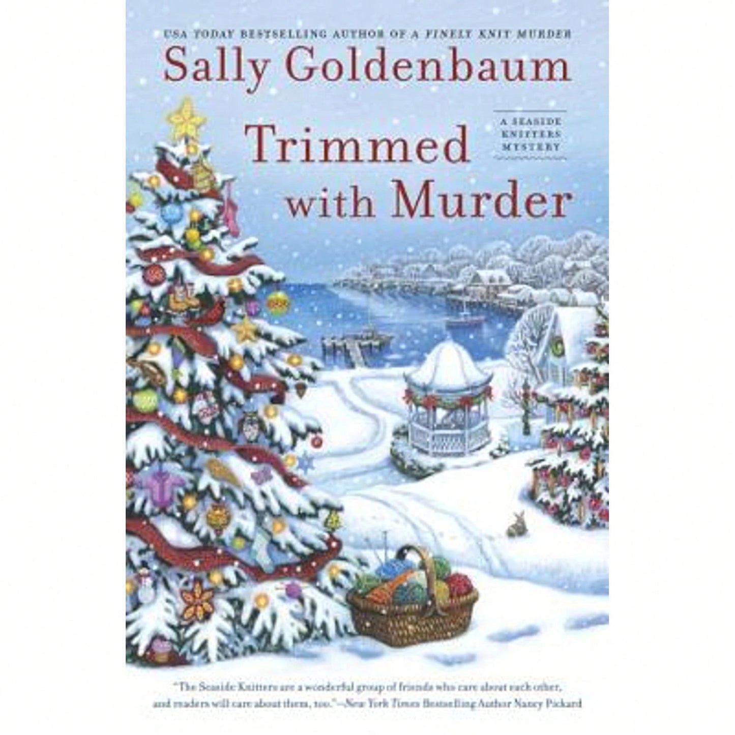 Pre-Owned Trimmed With Murder (Hardcover) By Sally Goldenbaum
