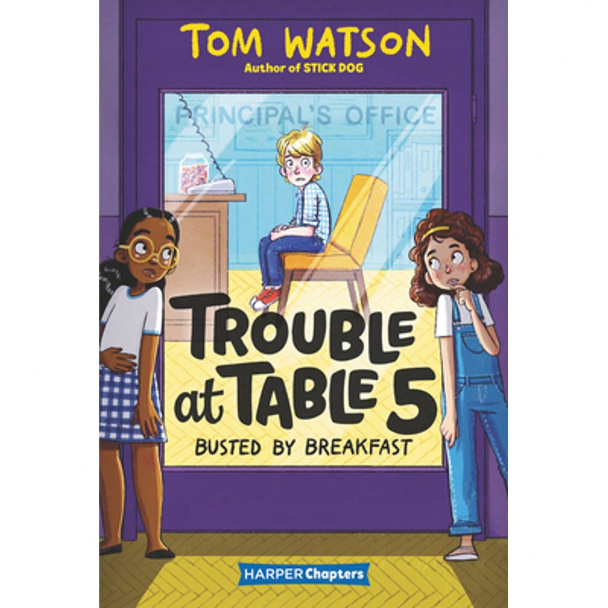 Pre-Owned Trouble At Table 5 #2: Busted By Breakfast (Paperback) By Tom Watson