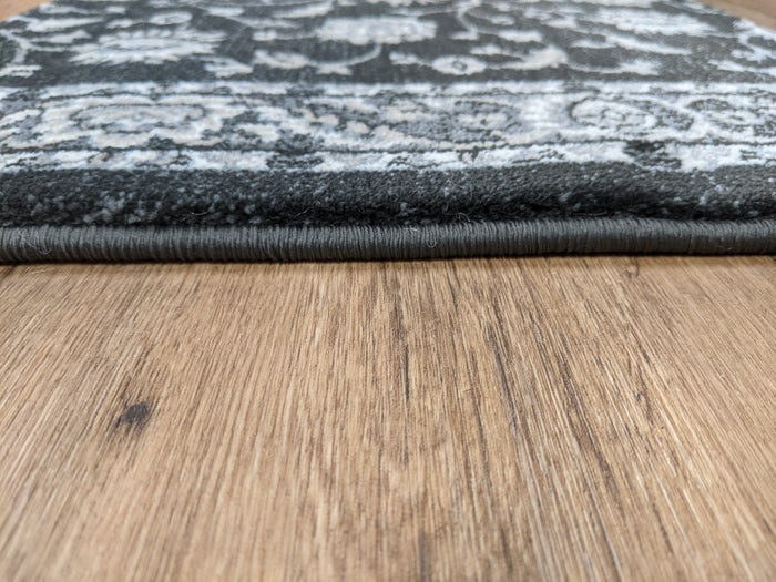 Rug Depot Home Stair Runners Provincia Charcoal Stair Runners and Stair Treads 2823 By Rug Depot