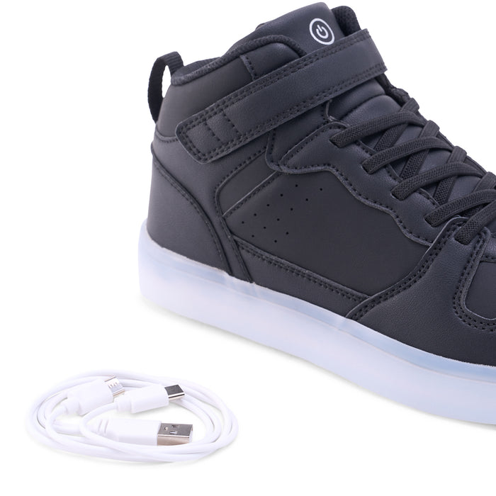 122486-01-PULSE_HIGH_JR-06-PULSE HIGH JR-Junior Kids Athletic Shoes-Yellow-Yellow Shoes