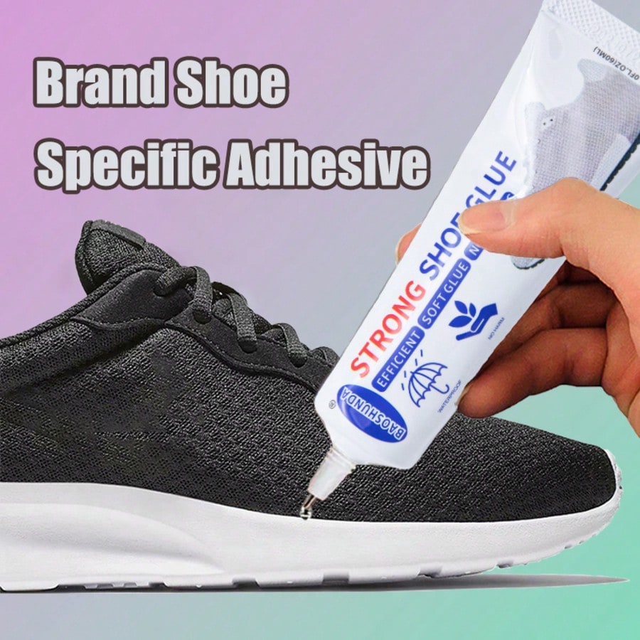 Quick-Dry Shoe Repair Glue| Universal Leather & Fabric Adhesive| Skin-Friendly, Water-Resistant & Non-Hardening| Fixes Sole Separation, Multi-Purpose Bonding (60ml)