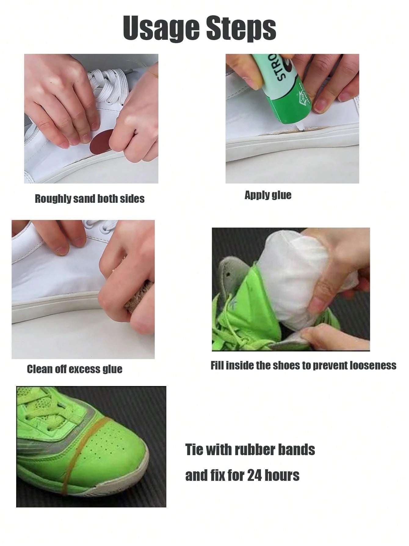 Quick-Dry Shoe Repair Glue| Universal Leather & Fabric Adhesive| Skin-Friendly, Water-Resistant & Non-Hardening| Fixes Sole Separation, Multi-Purpose Bonding (60ml)