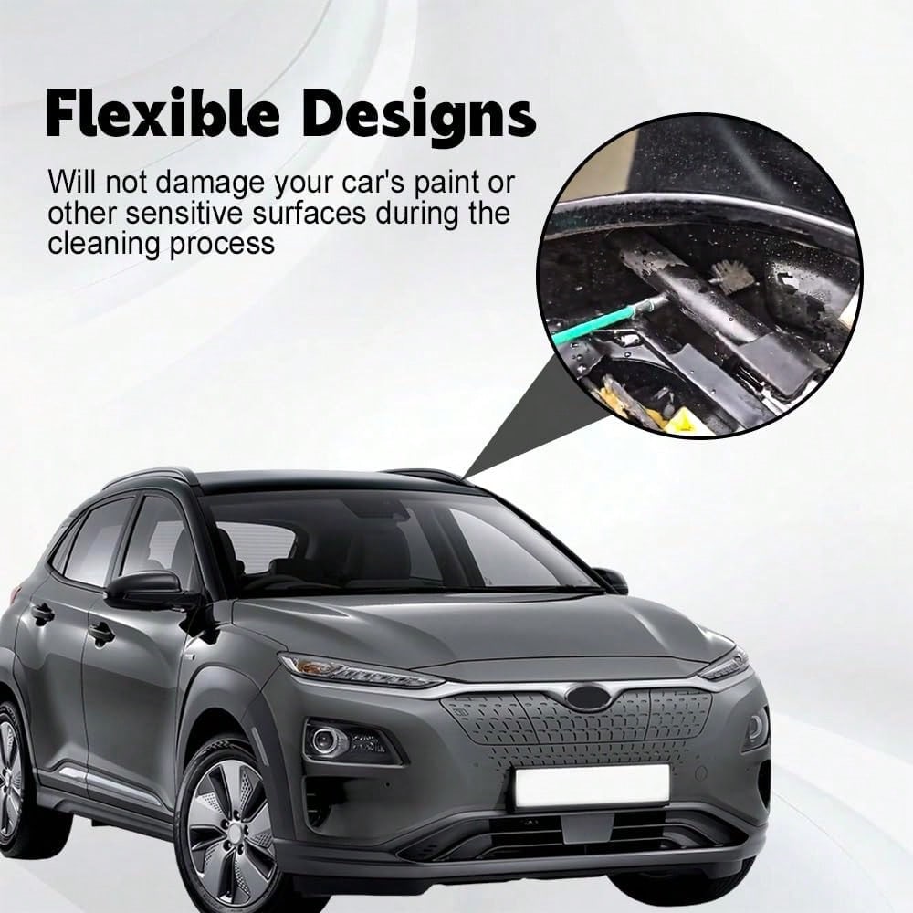 QZTYTY Upgraded Auto Sunroof Drain Cleaning Tool, 78Inch Flexible Tube Cleaning Brush, Slim Drain Dredging Tool Tube Cleaning Brush Perfect For Car