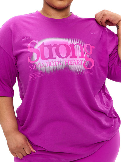 Radiant Short Sleeve Tee - Grape Juice