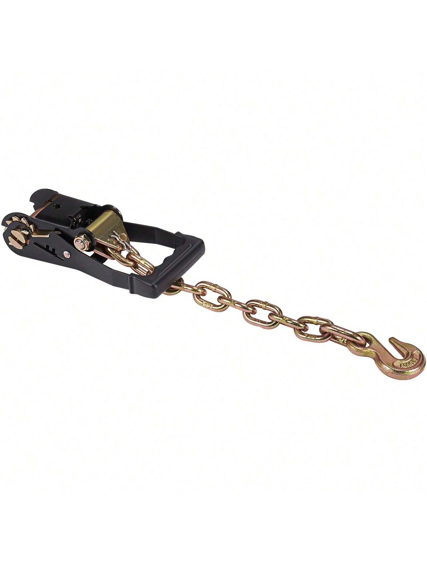 Ratchet Tie Down Straps Or Wheel Chock Tie Down Kit Or Car Tie Down With Chain Anchors, 2" X 120" Or 2" X 96" Tire Straps, 5512 Or 5865 LBS Working Load, 11023 LBS Breaking Strength, Car Tie Down Str