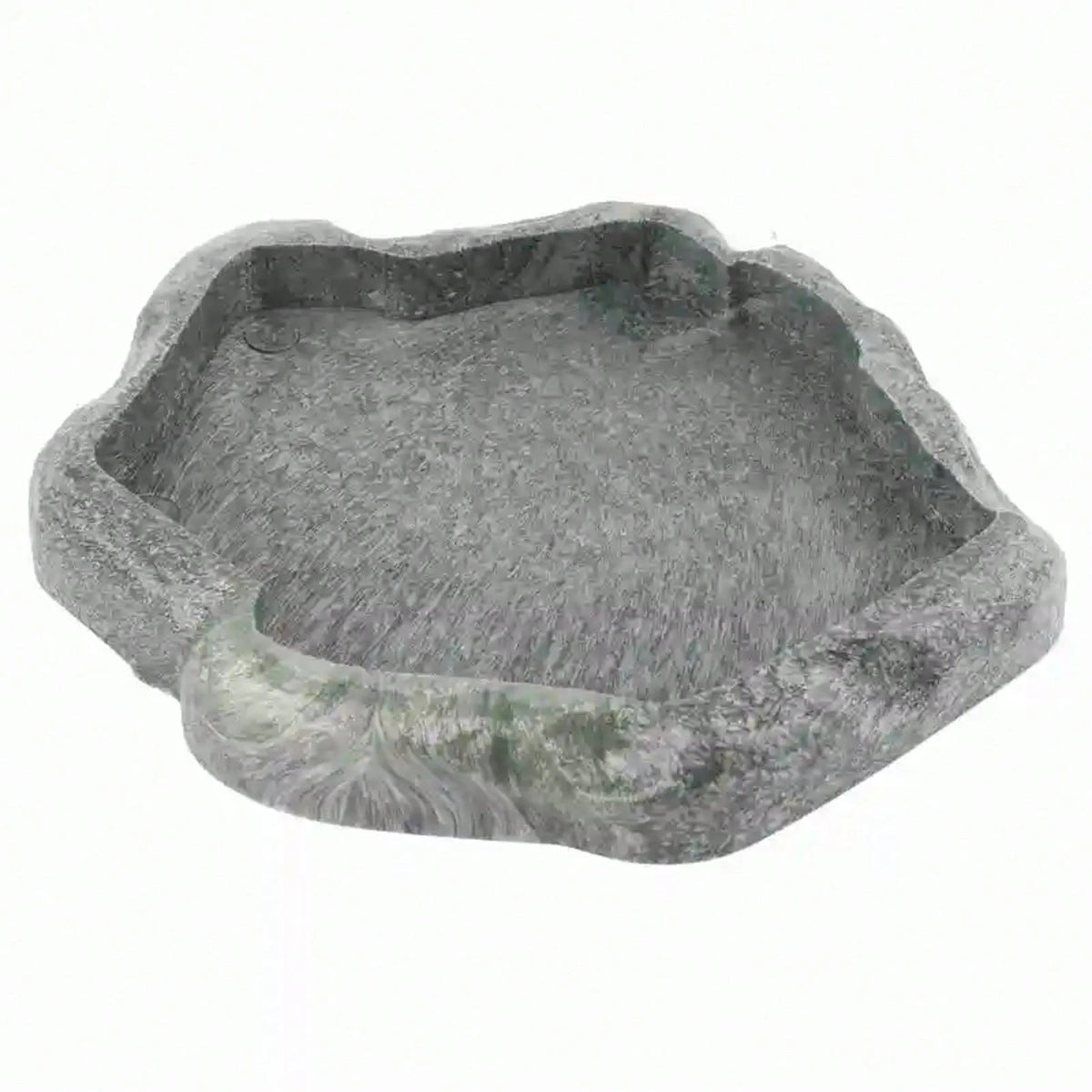 Reptile Feeder ABS Resin Imitation Rock DesignFood And Water Dish Feeder Bowl For Tortoise Lizard